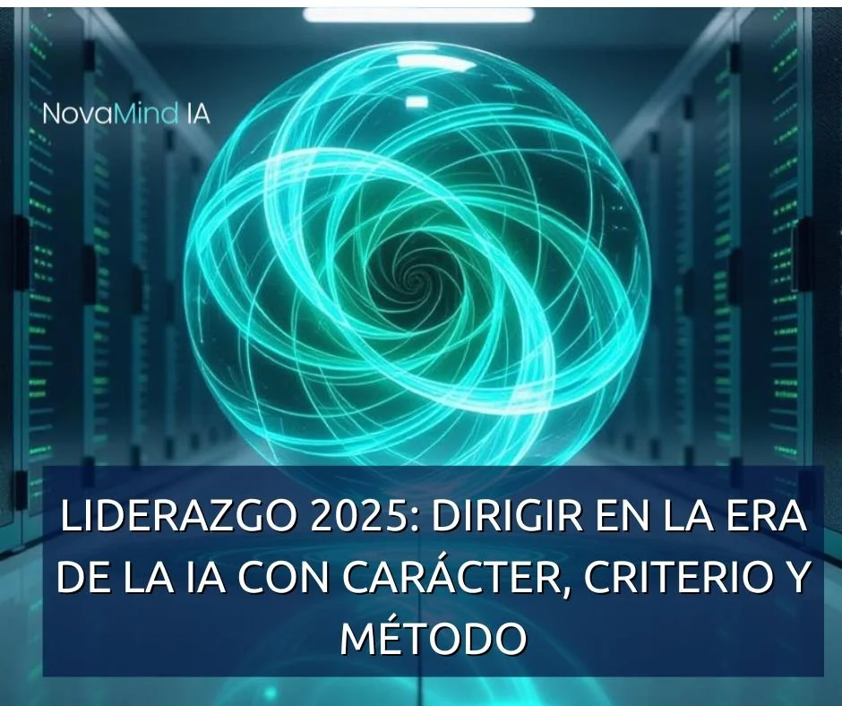 Liderazgo 2025: dirigir en la era de la IA con carácter, criterio y método