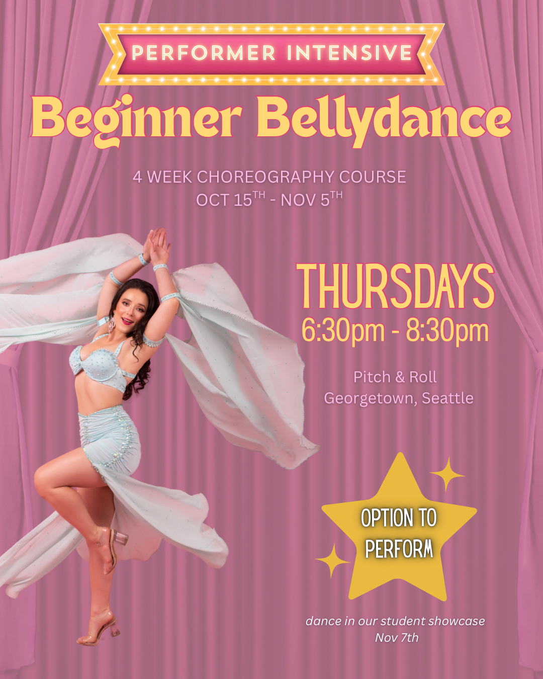 Beginner Bellydance - Performer Intensive