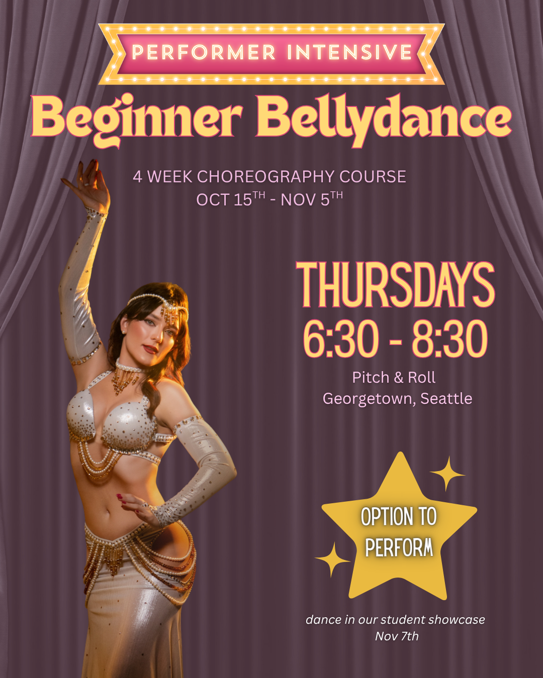 Beginner Bellydance - Performer Intensive