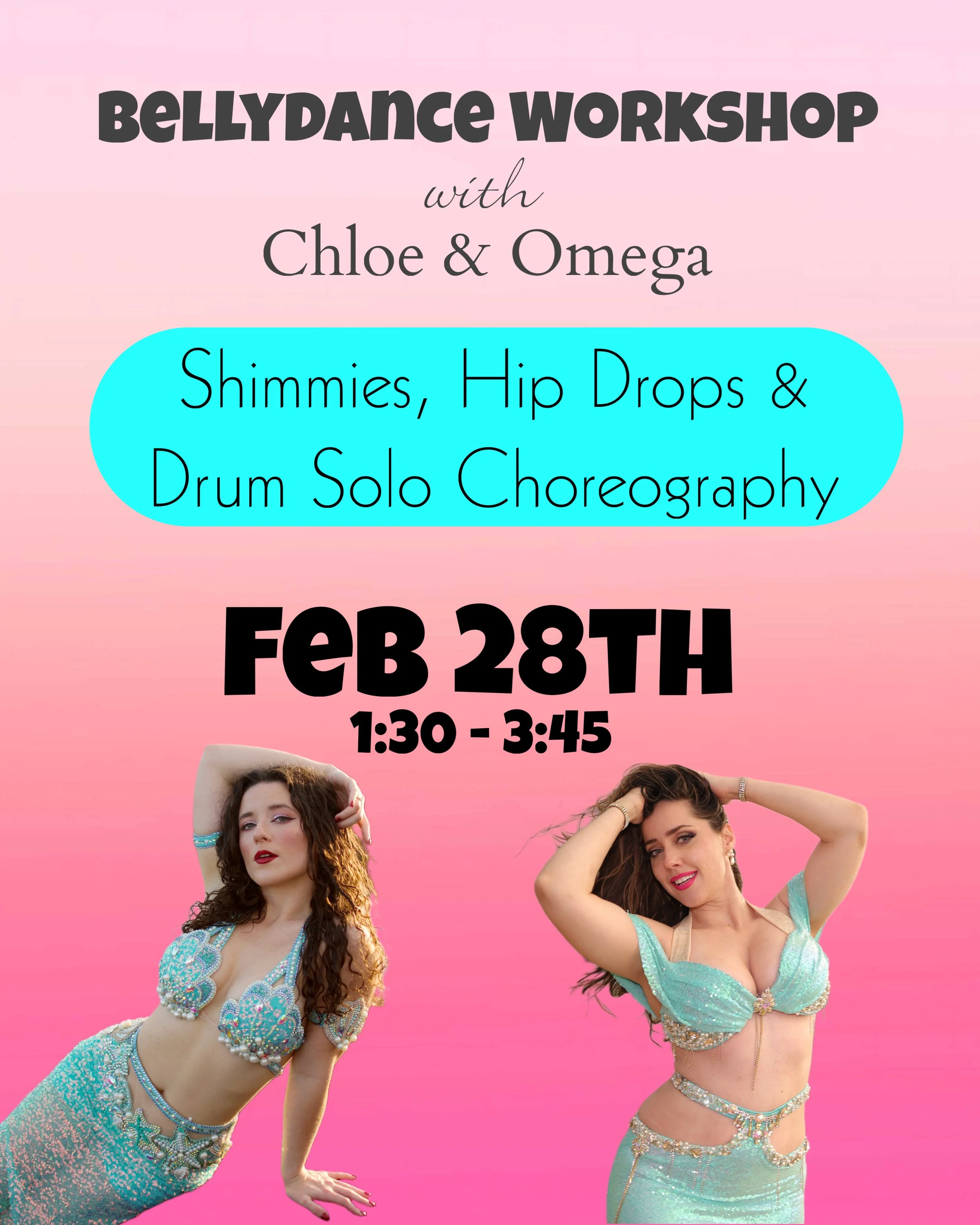 Shimmies, Hips Drops & Drum Solo Choreography