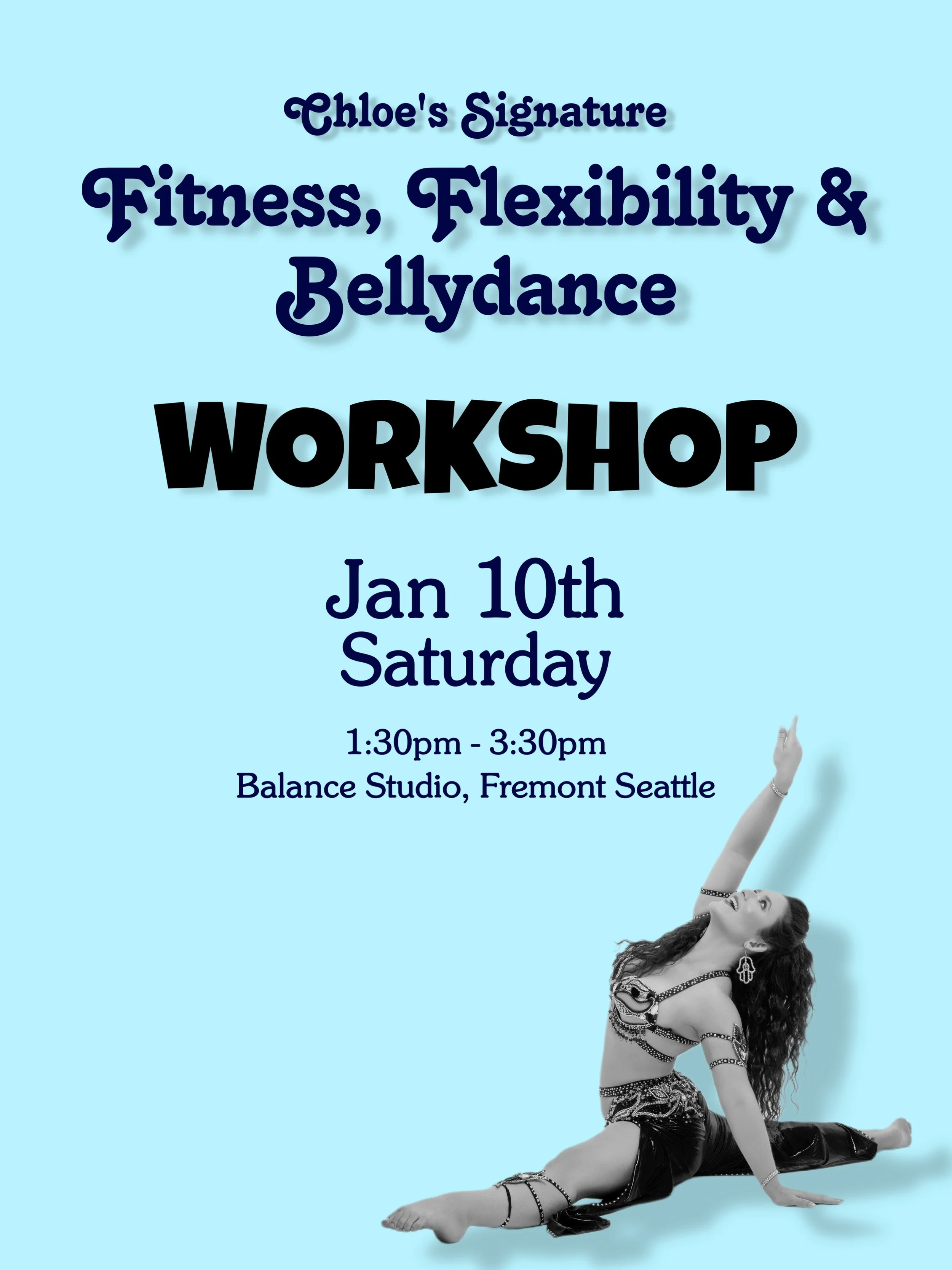 Fitness, Flexibility & Bellydance Workshop
