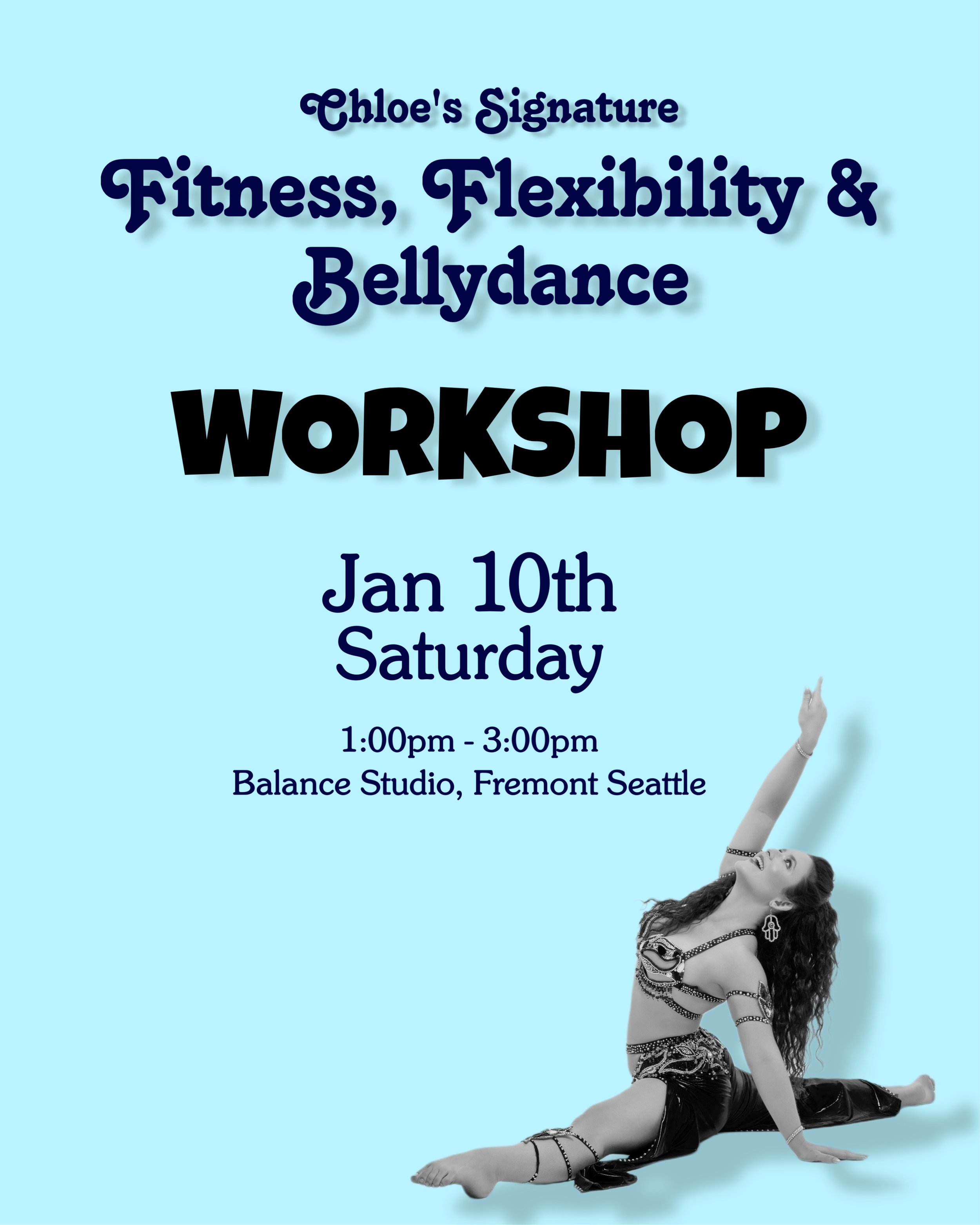 Fitness, Flexibility & Bellydance Workshop