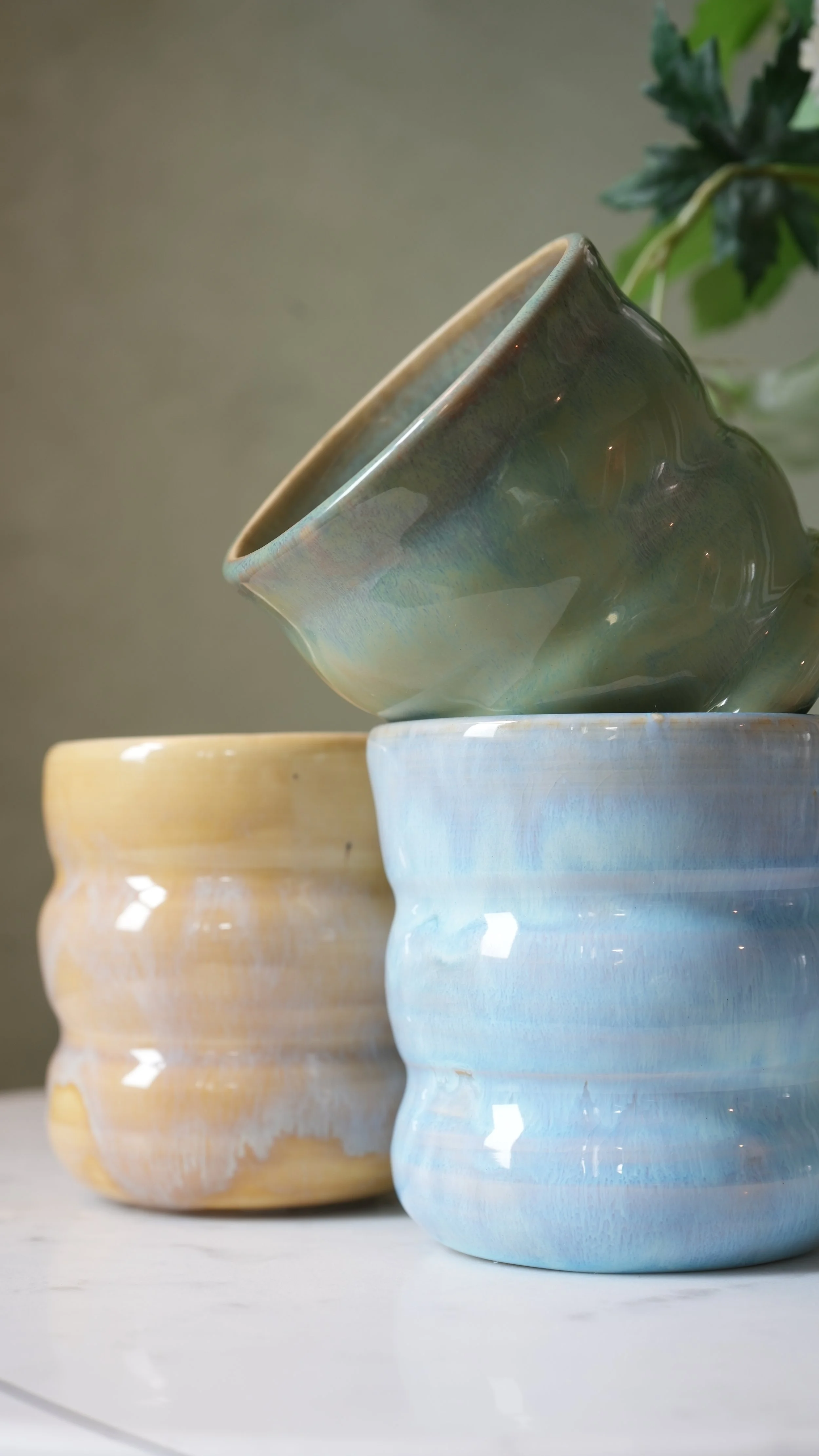 Ripple Mugs (Porcelain) 14 oz