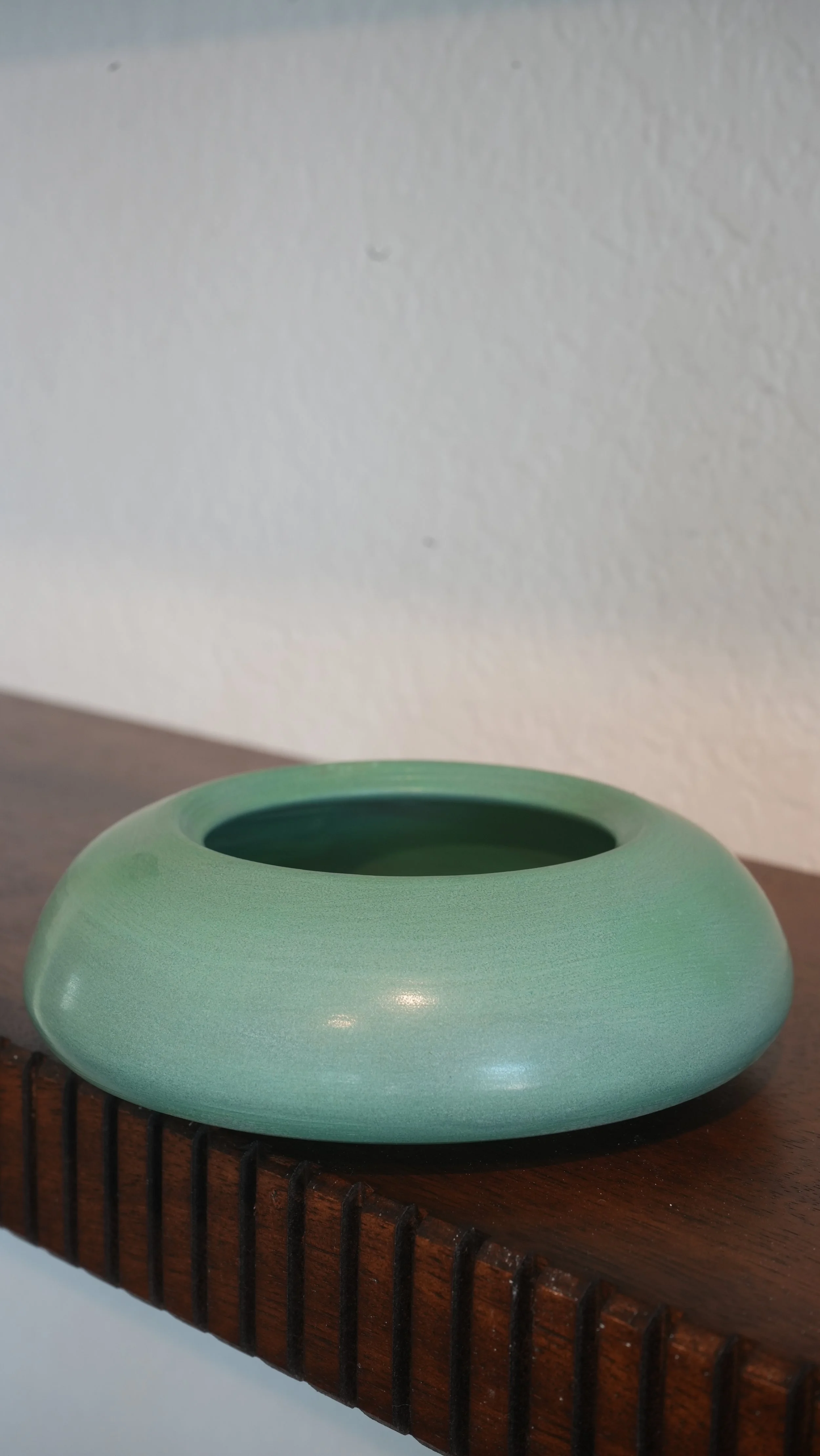 Sage Green Low Vessel