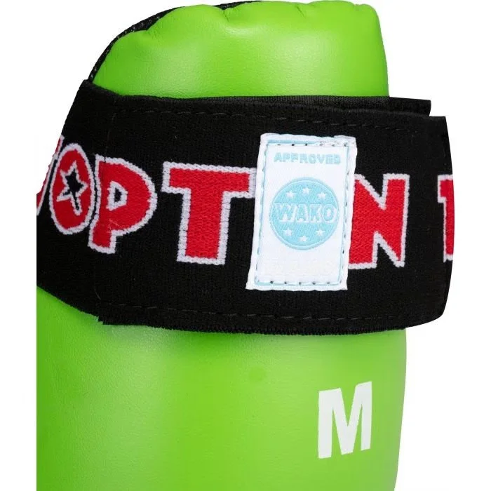 TOP TEN kicks superlight green foot protector heel.jpeg