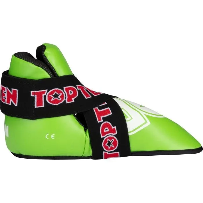 TOP TEN kicks superlight green foot protector.jpeg
