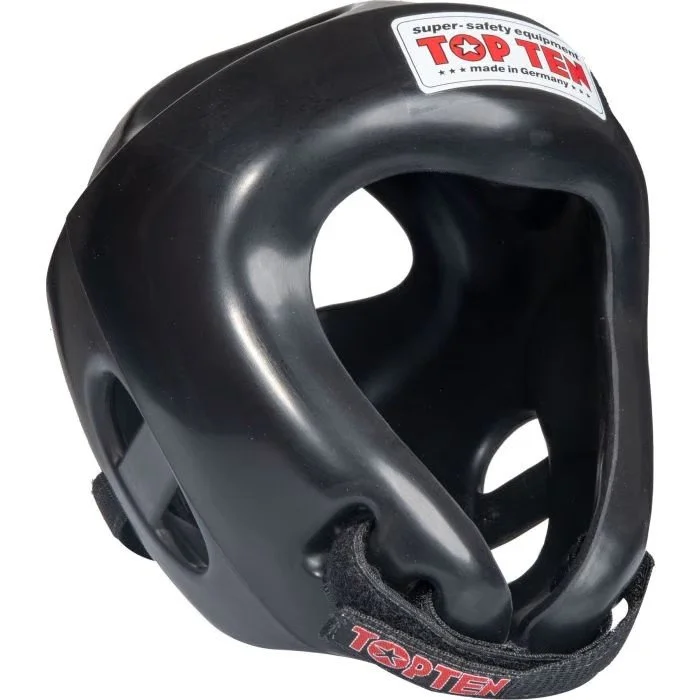 TOP TEN Head Guard “Competition Fight” BLACK