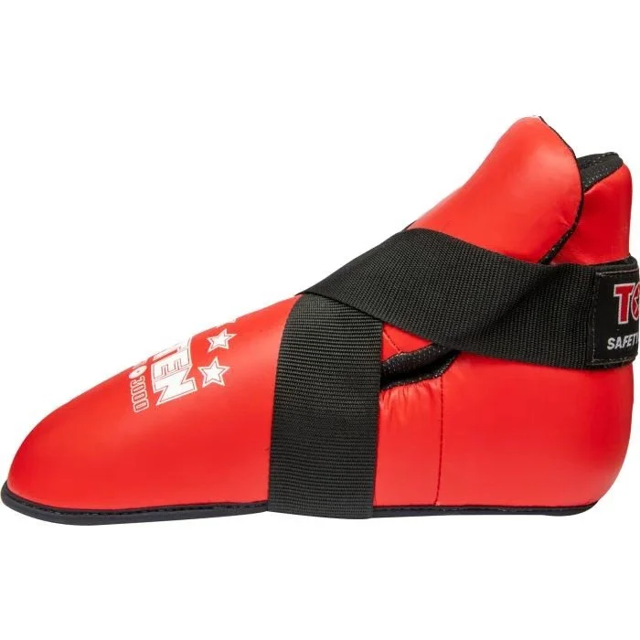 TOP TEN kicks superfight 3000 red foot protector.jpeg