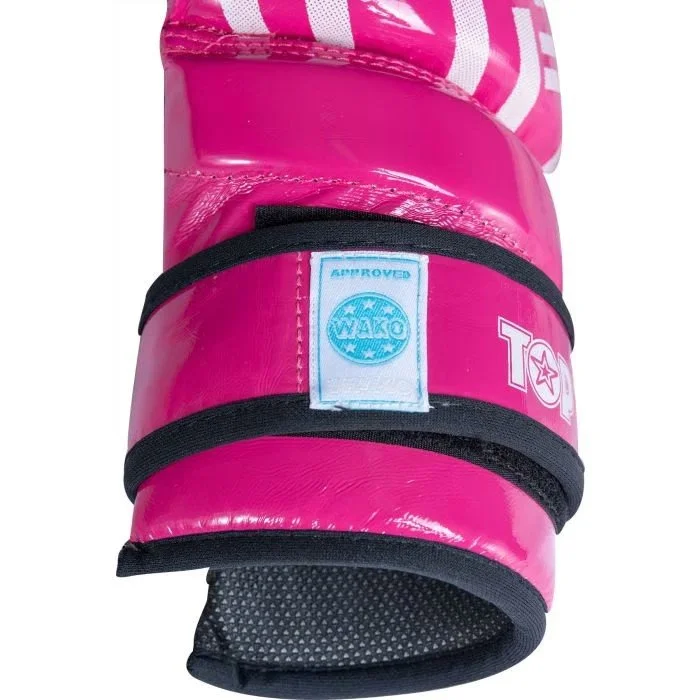 TOP-TEN Pointfighter Glossy-Block-Prism-Pink Sparring Gloves Wrist.jpeg