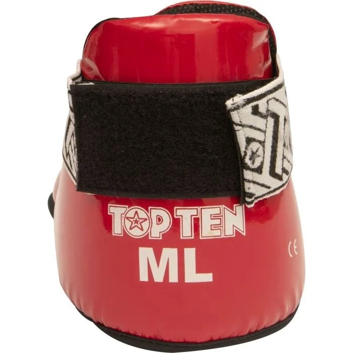 TOP TEN kicks Superlight prism red foot protector heel.jpeg