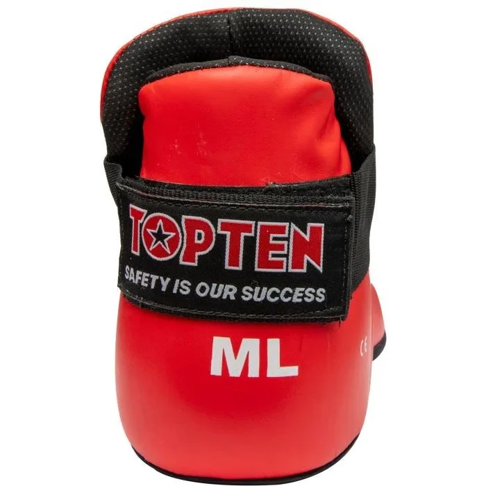 TOP TEN kicks superfight 3000 red foot protector heel.jpeg