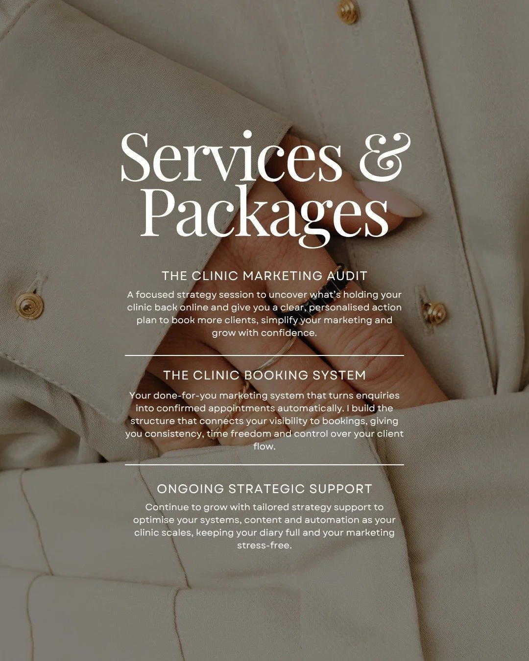 Wearing every hat in your clinic - injector, marketer, receptionist and CEO - can start to feel like a never-ending cycle. 😮&zwj;💨

You&rsquo;re brilliant at what you do, but managing enquiries, creating content and chasing bookings can easily take