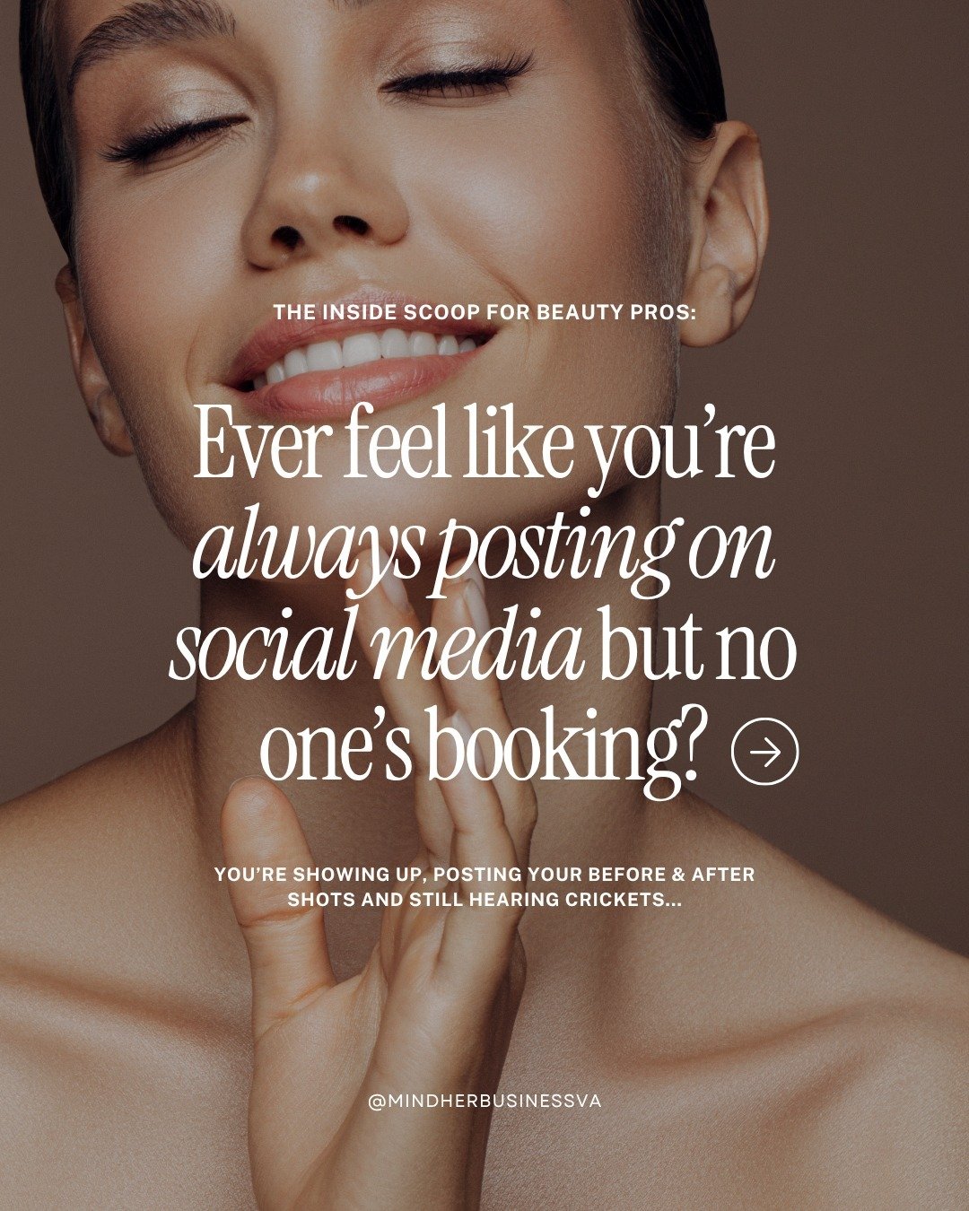 Most clinics aren&rsquo;t struggling with visibility. They&rsquo;re struggling with getting their followers to book appointments 👻

You can post the most high-quality Reels, show the most stunning before &amp; after transformations and still miss ou