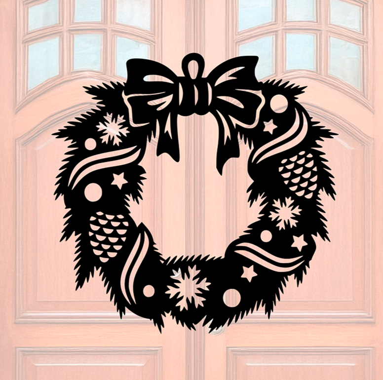 ITEM 63 - 12”Wide - Christmas Wreath