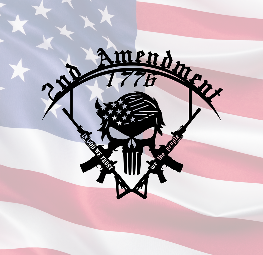 ITEM 114 - 16"W x 14.25"H - Second Amendment