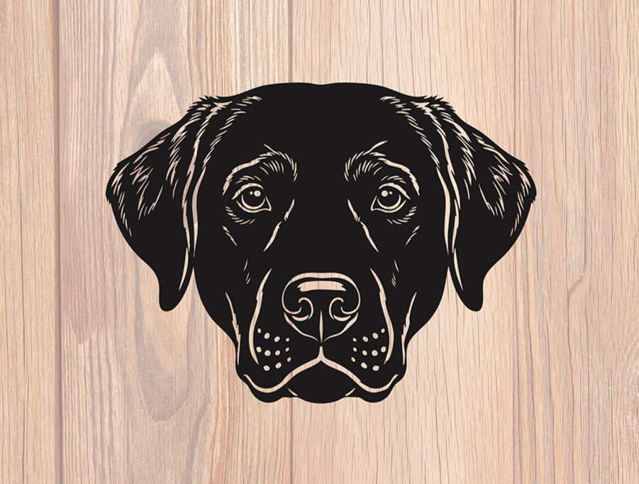 ITEM 204 - 13.3”W x 10”H - Labrador Retriever