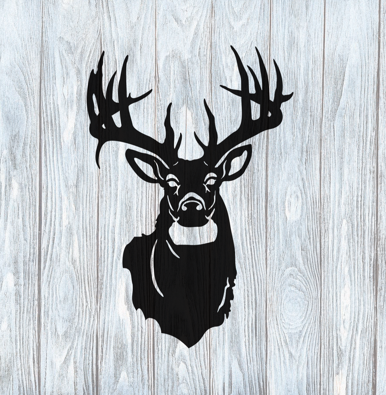 ITEM 15 - 16"W x 23.5”H - Deer Head Silhouette
