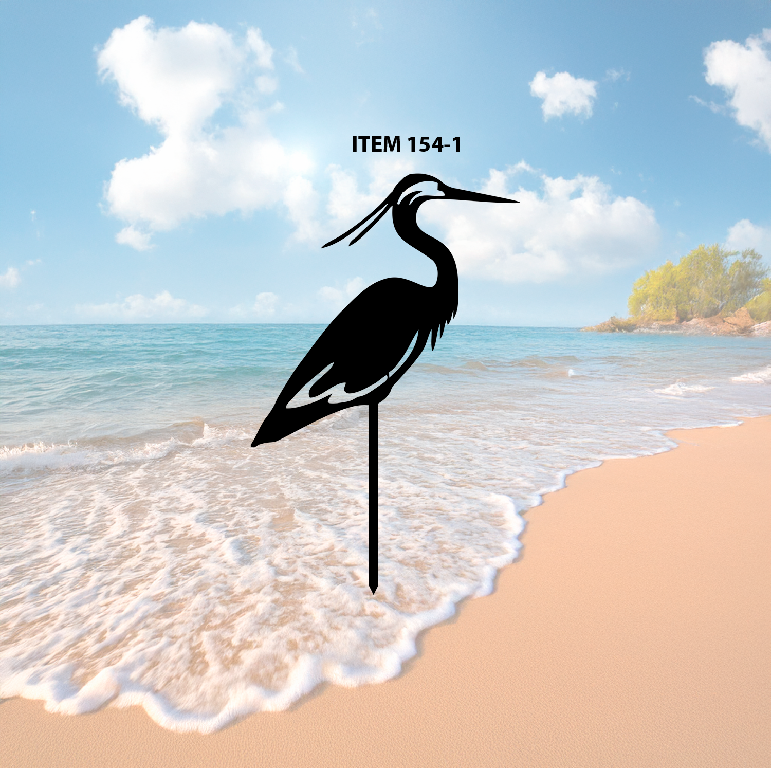 ITEM 154-1 Thru 154-5 - 5 Different Species to Choose From - Bird Yard Signs