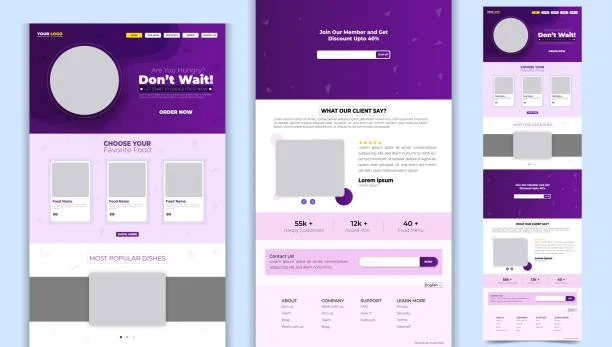 Landing Page Design