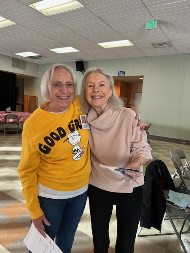 Sending best wishes to a dear friend and group member as she moves closer to her daughter in Yakima.