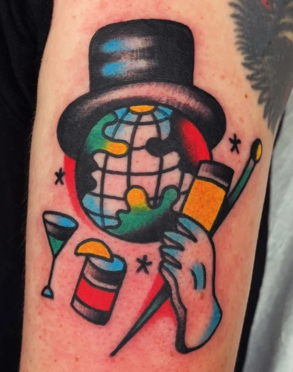 World got you down? Get a tattoo to bring you back to this earth⚡️🧘&zwj;♂️🌎 DM @tylerraringtattoo for your next tattoo therapy session!

#haightstreettattoo #haightashbury #tattoo #haightashburytattooandpiercing #goat