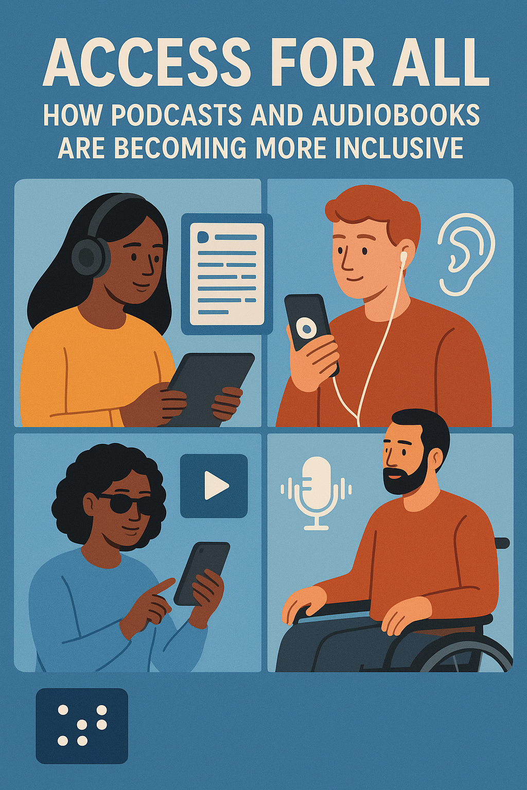 Access for All: How Podcasts and Audiobooks Are Becoming More Inclusive