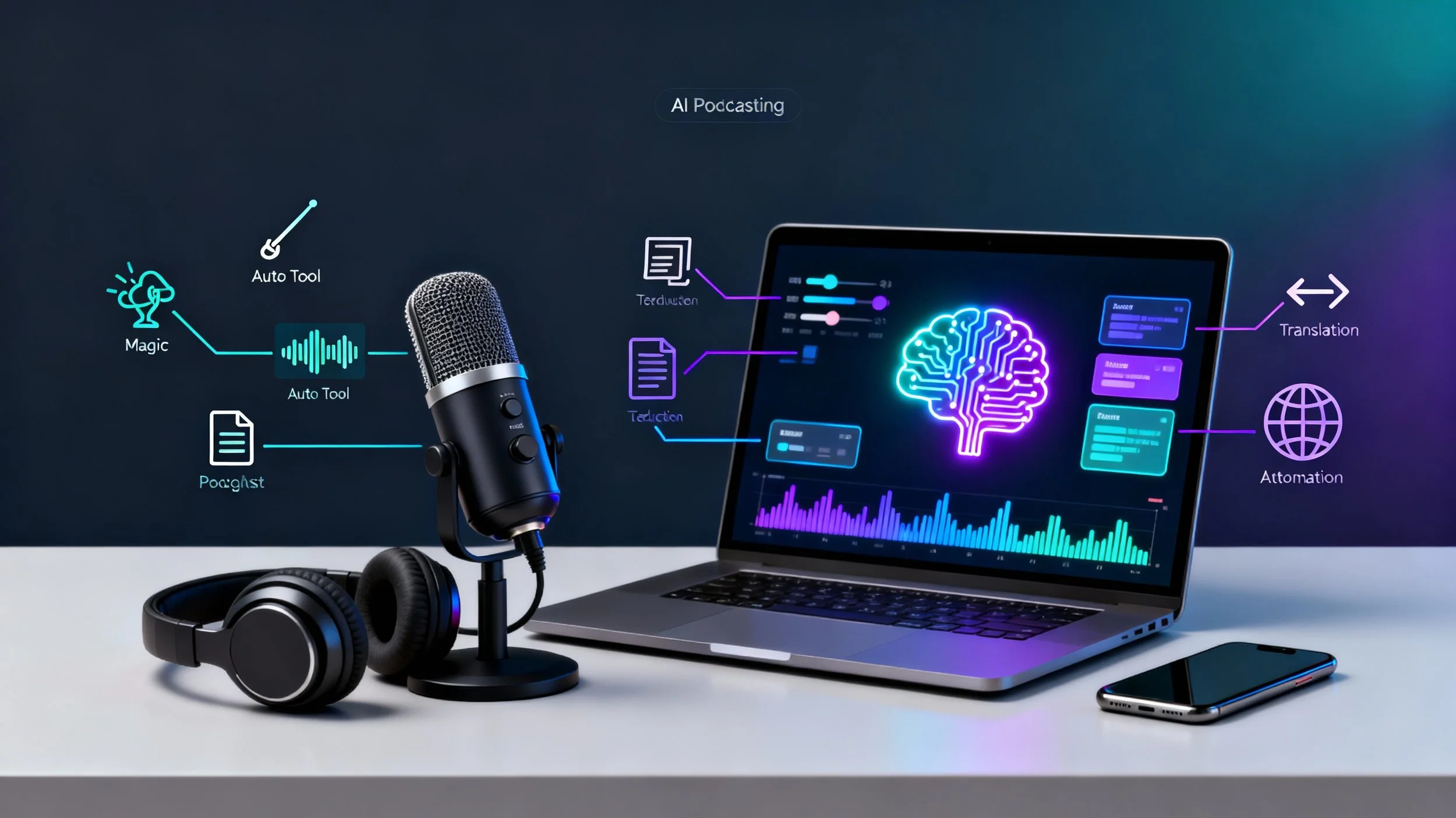 The Best AI Tools to Use for Creating a Podcast (2025 Guide)