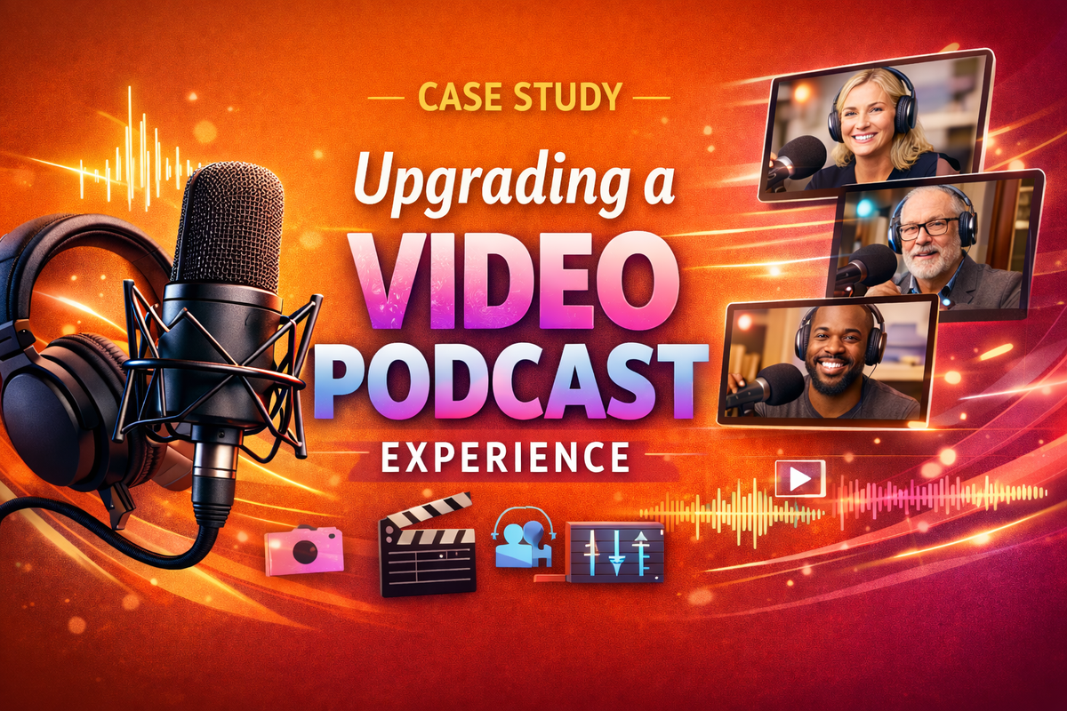 Case Study: Elevating a Podcast’s Sound and Look