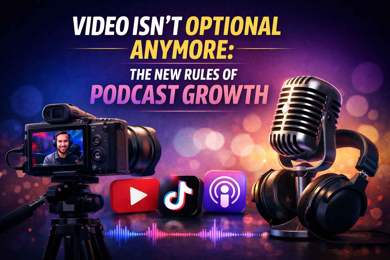 Video Isn’t Optional Anymore: The New Rules of Podcast Growth