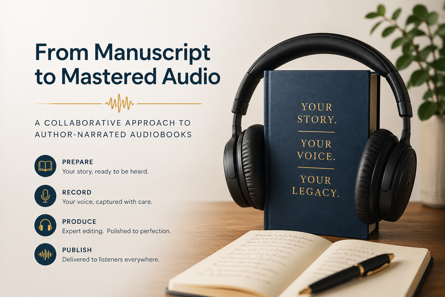 From Manuscript to Mastered Audio: A Collaborative Audiobook Production Case Study