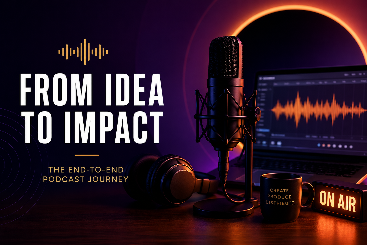From Idea to Earbuds: The Podcast Production Playbook