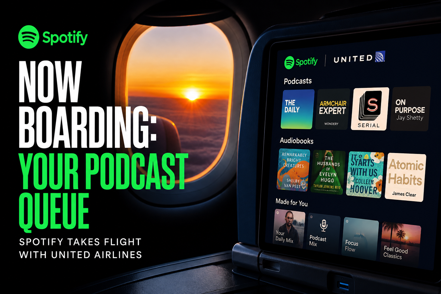 From Runway to Replay: Spotify’s In-Flight Push