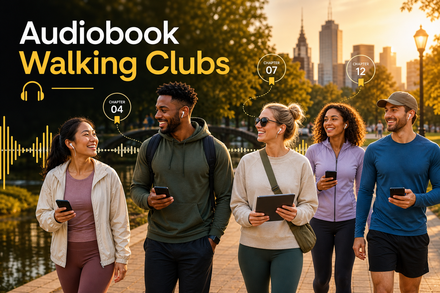 Listening on the Move: Audiobook Walking Clubs
