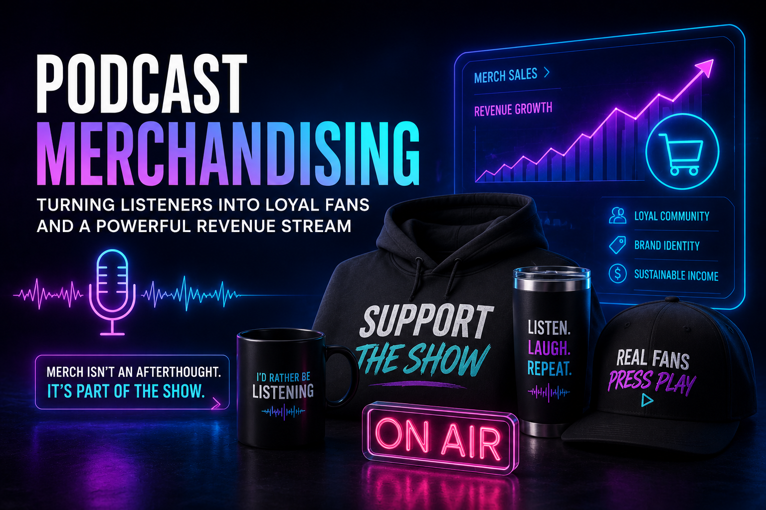 From Mic to Merch Store: The Creator Economy’s Next Evolution
