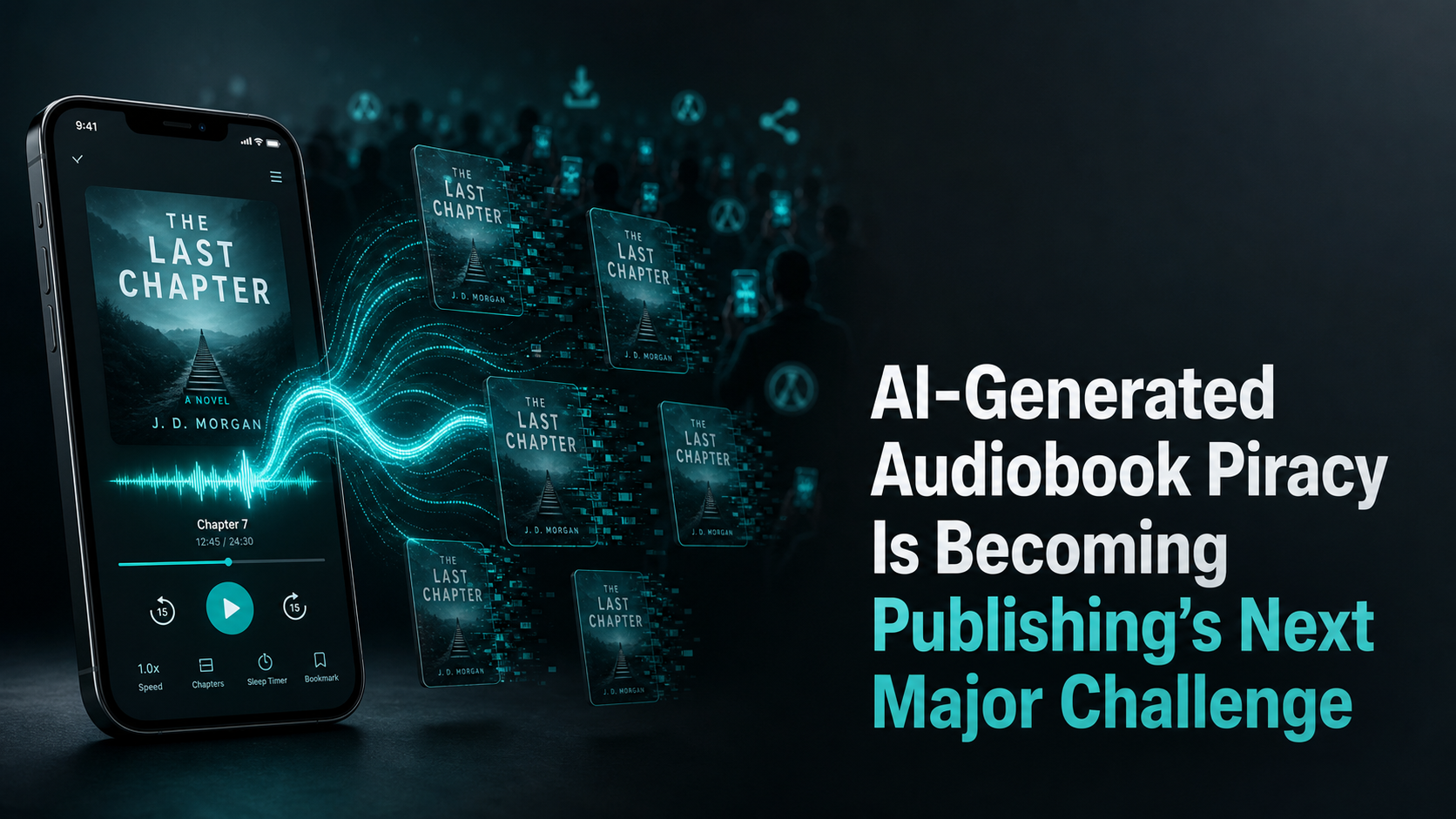 AI-Generated Audiobook Piracy Is Becoming Publishing’s Next Major Challenge