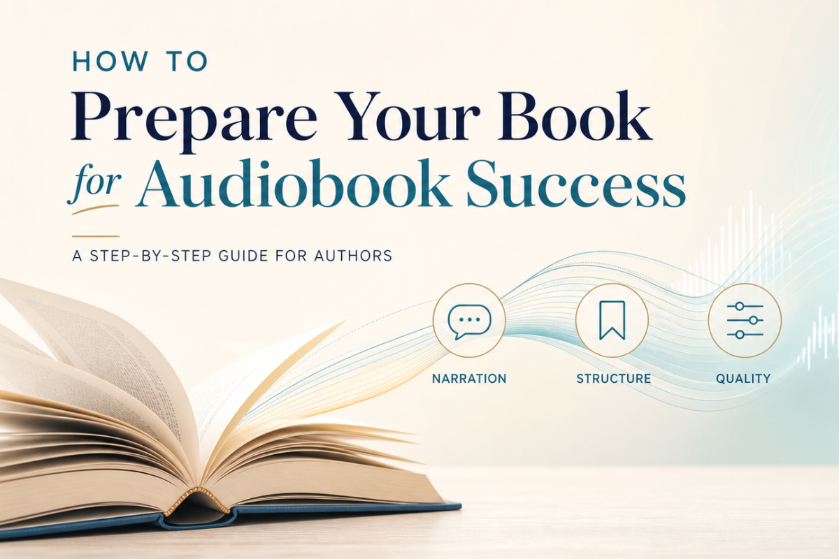 Preparing Your Book for Audiobook Production: What Authors Need to Know Before Recording