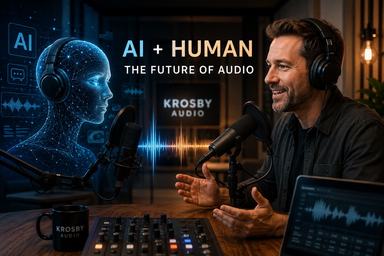 Is AI Replacing Human Voices? The Future of AI in Podcasting, Radio, and Audiobooks