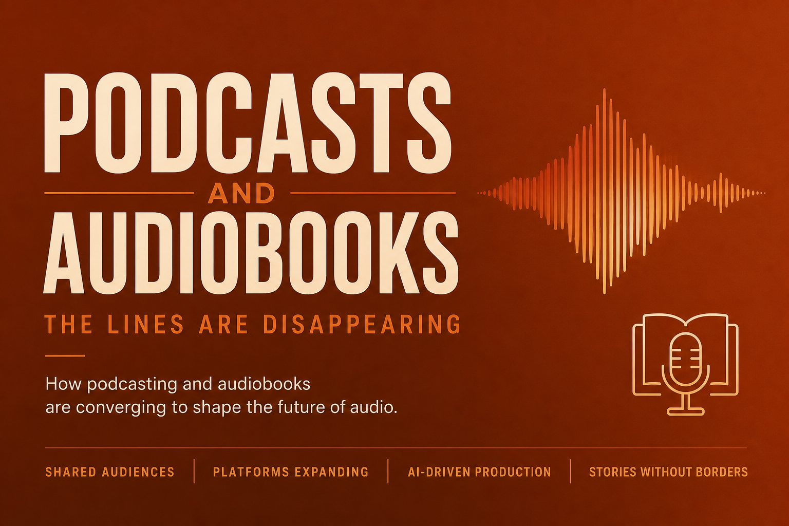 When Podcasts Become Audiobooks: The Lines Between Audio Formats Are Disappearing