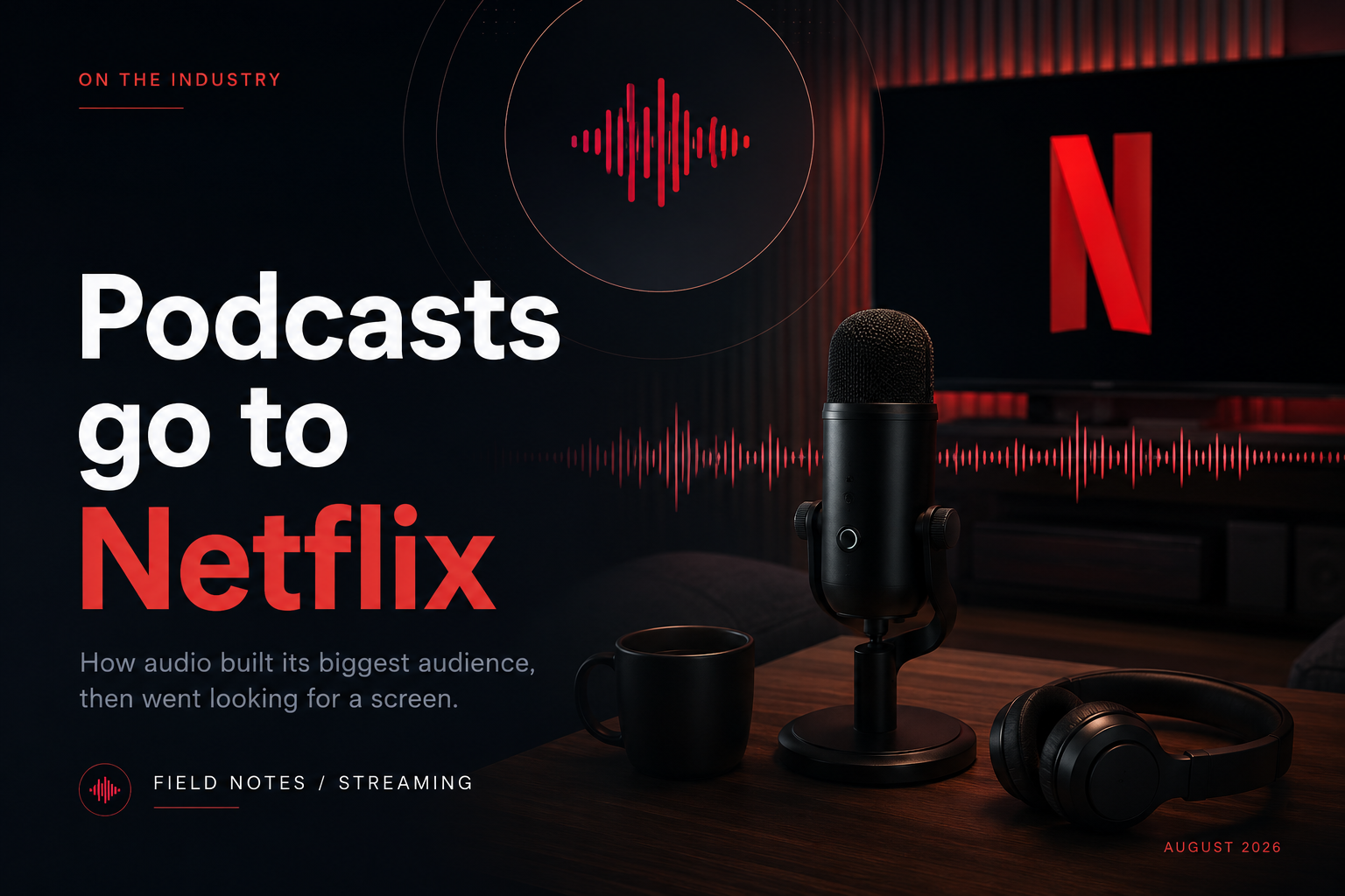Why Podcasts Are Suddenly Everywhere on Netflix