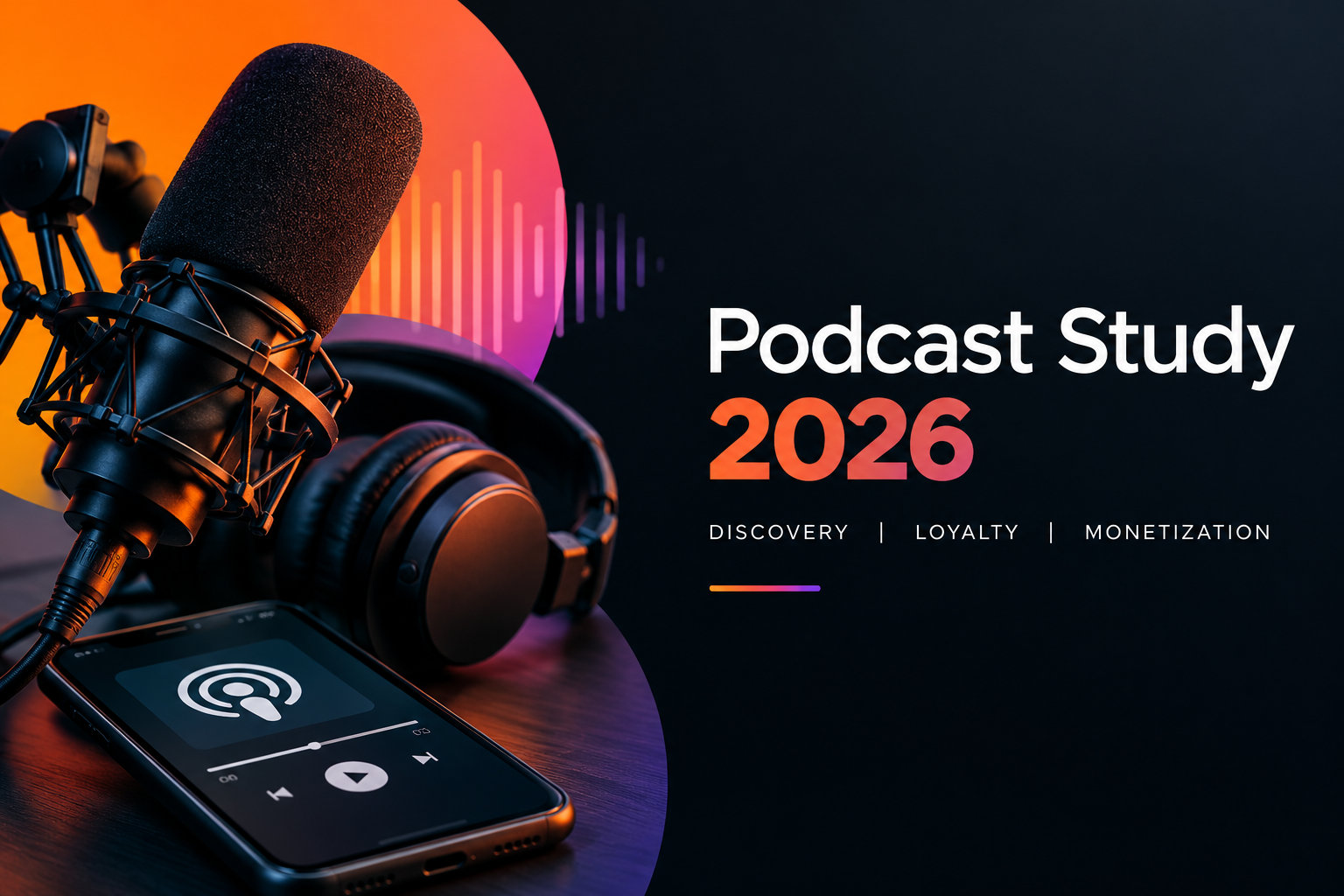 Podcast Study 2026 to Explore How Listeners Discover, Follow, and Support Podcasts