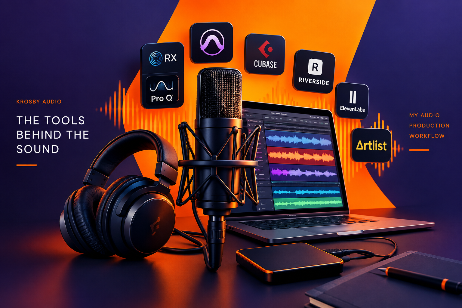 Inside My Audio Production Workflow: The Tools I Use to Turn Raw Recordings Into Finished Content