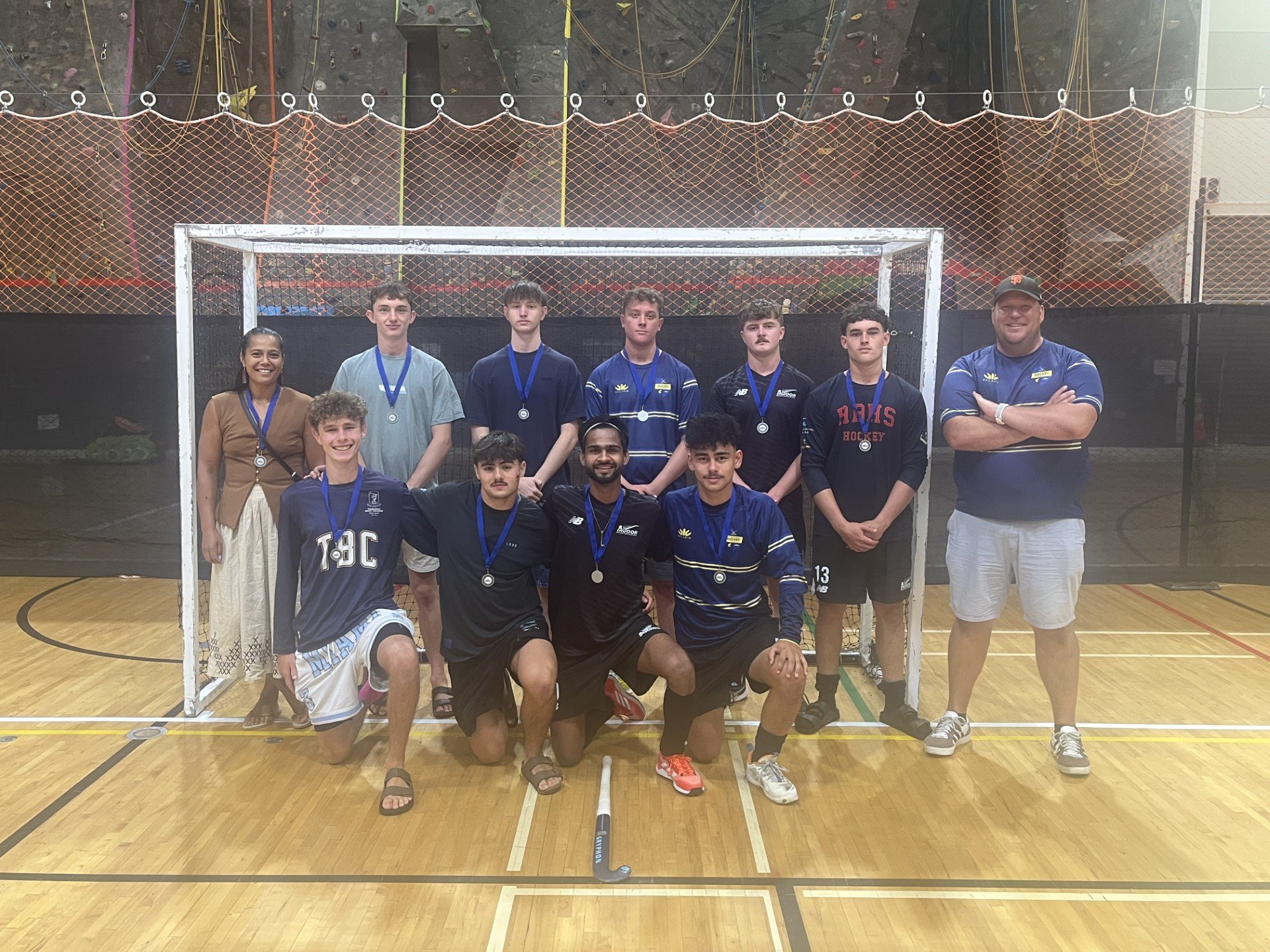 Bay of Plenty U18 Men Finish Runners-Up at National Indoor Championships