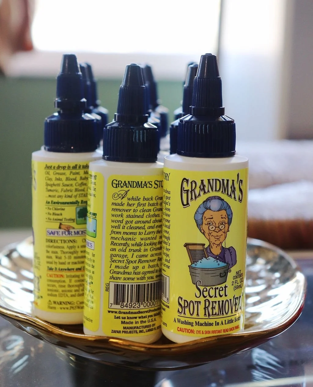 Grandma's Secret Spot Remover bottles