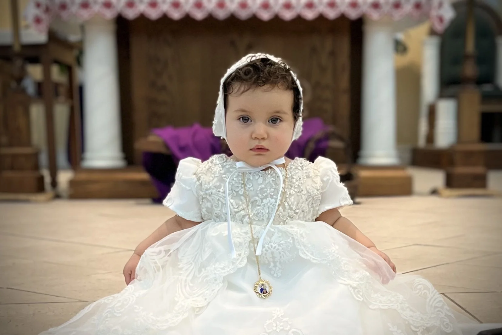 Heirloom Christening Bonnet