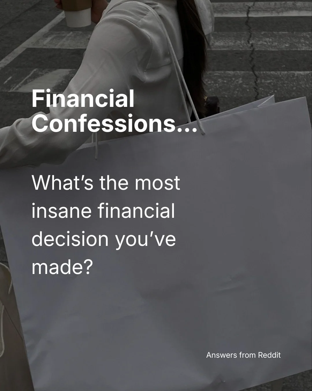 We went on reddit and found individual&rsquo;s regrettable financial decisions. They probably should&rsquo;ve consulted us first.

If you&rsquo;re ready to speak to a financial advisor, book an appointment with us today. Details in bio.