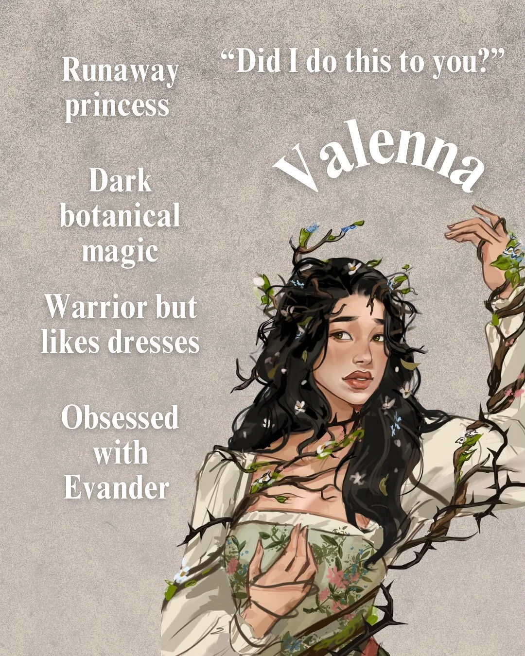 The Sunbird&rsquo;s Last Lament is a heart-wrenching romantasy about a runaway princess with dark botanical magic and her race to save the dragon trainer she was never meant to love 

💜 FMC with dark botanical magic
🐉 Dragon trainer MMC (with glass