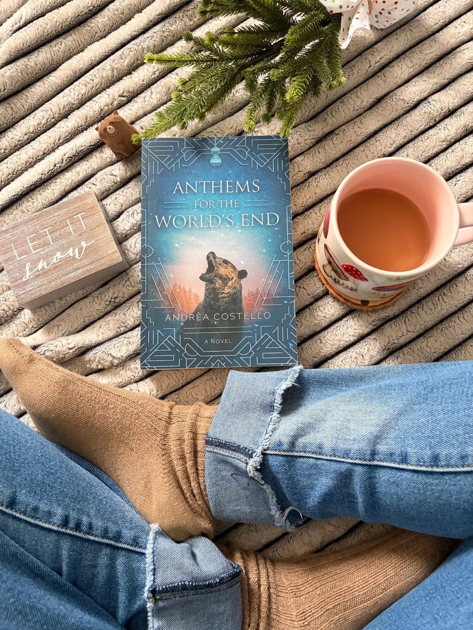 &ldquo;I fought my way back to you. I will always fight my way back to you.&rdquo;

Anthems for the World&rsquo;s End is a no-spice fantasy romance with post-apocalyptic undertones, where forbidden music, the relentless tundra, and a love that was ne