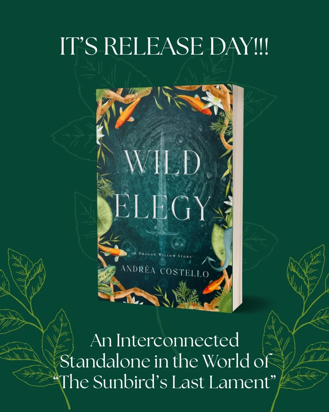 Chaos and whimsy meet in Wild Elegy &mdash; an enemies-to-lovers bodyguard romantasy about a woman sworn to protect &mdash; and betray &mdash; the cursed prince who stole her birthright 

🌷 Unhinged MCs
👑 Touch him/her and 💀 
🌷 AD.HD MMC
👑 Inten