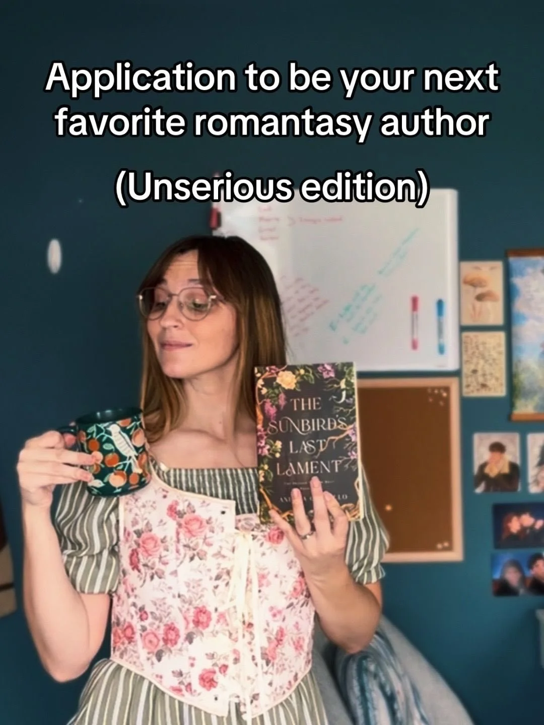 Seeking all unhinged romantasy readers

I&rsquo;m Andr&egrave;a &mdash; I&rsquo;m a creative writing teacher and I write romantasy for the girls who yearn and miss English class.

 I write closed door romantasy that&rsquo;s heart-wrenching with a sid