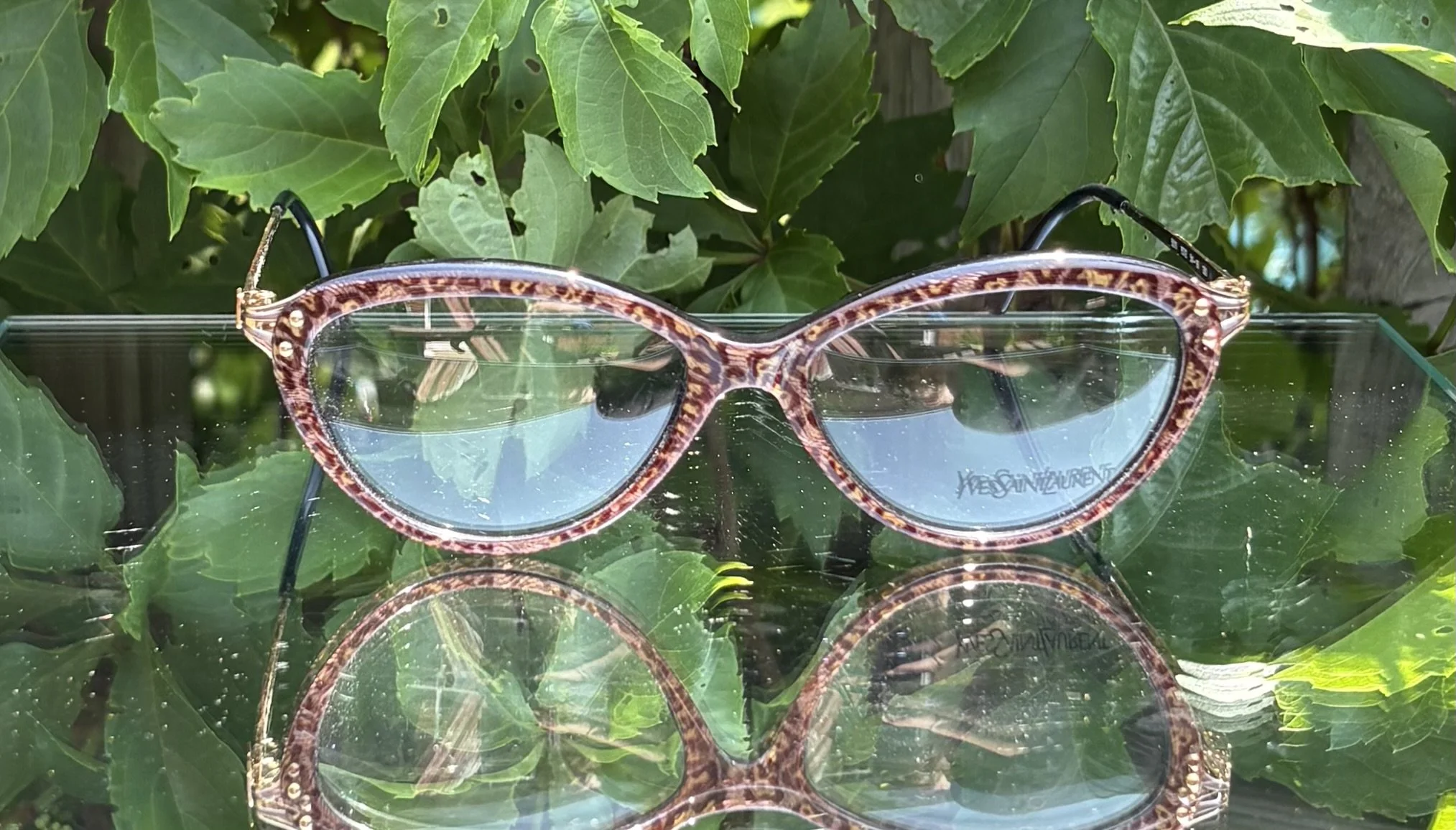 Vintage Yves Saint Laurent Clear